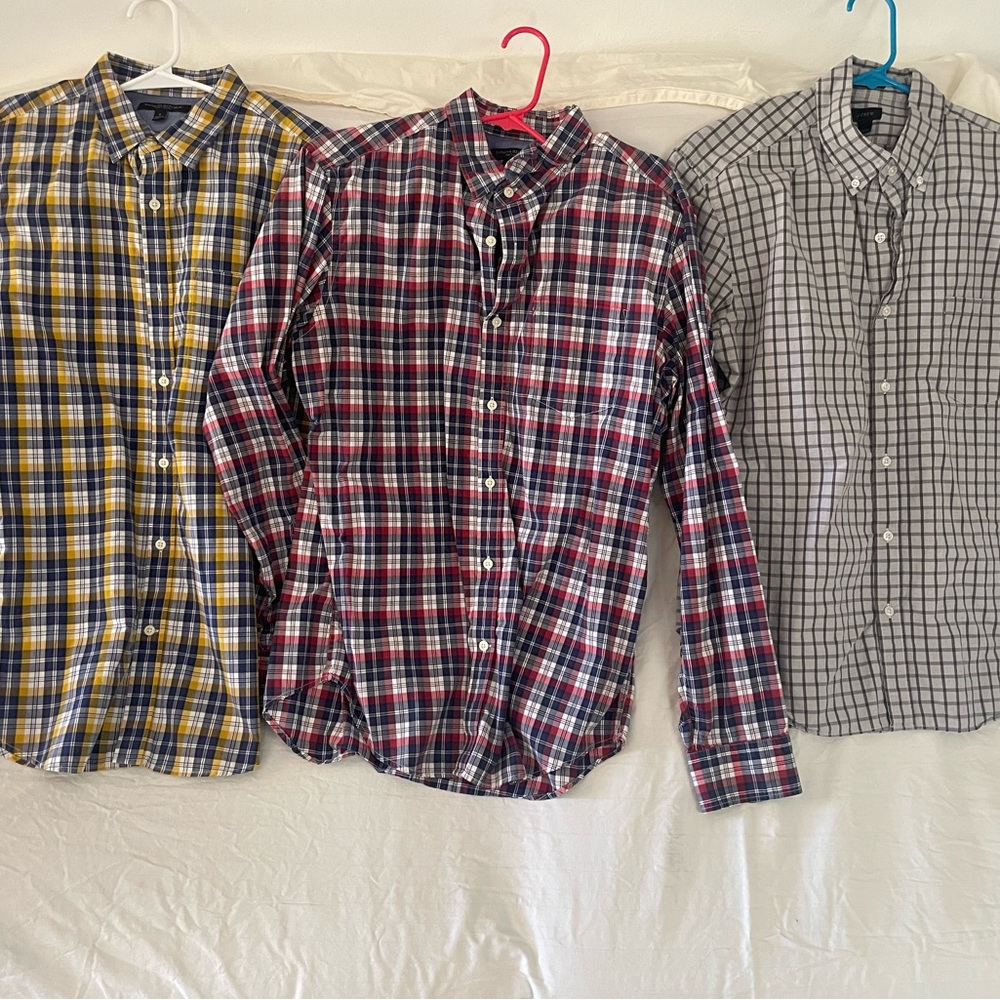 J Crew set of 3 men’s L
